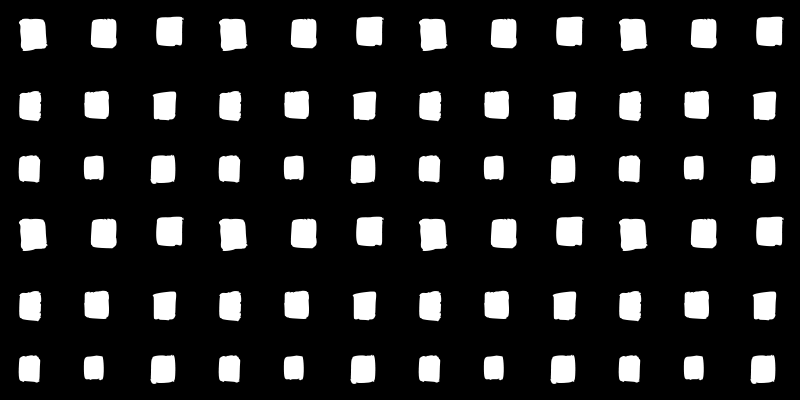 Black and white squares geometric rugs - TenStickers