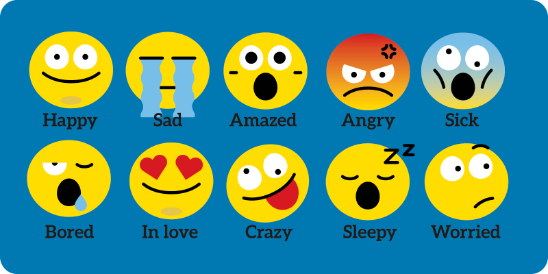 How are you feeling? kids vinyl rug - TenStickers