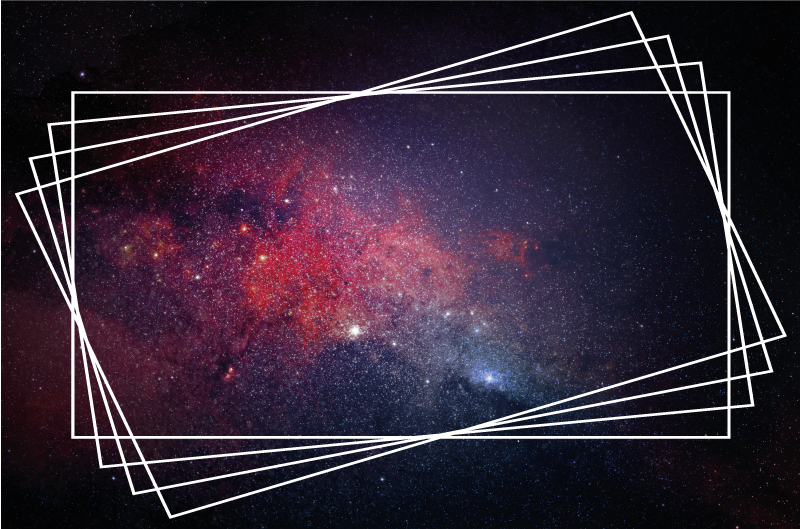 Cosmic Nebulae Patterns modern vinyl rug - TenStickers