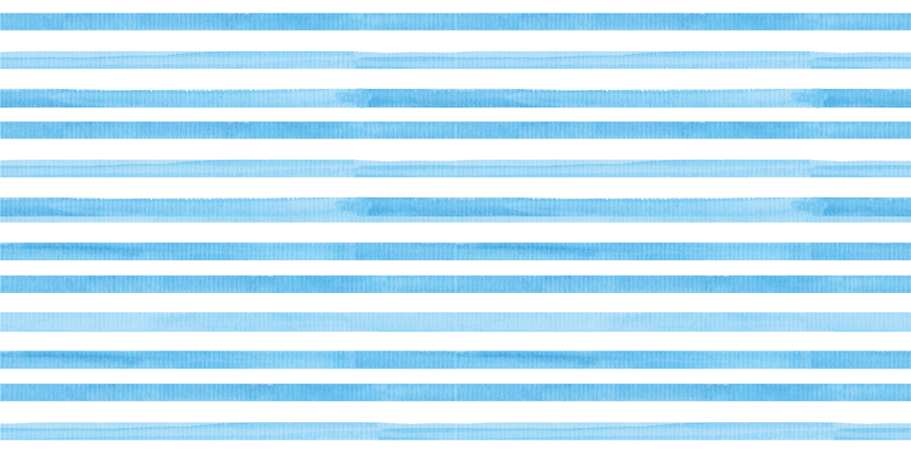 Blue Motif striped vinyl rug - TenStickers