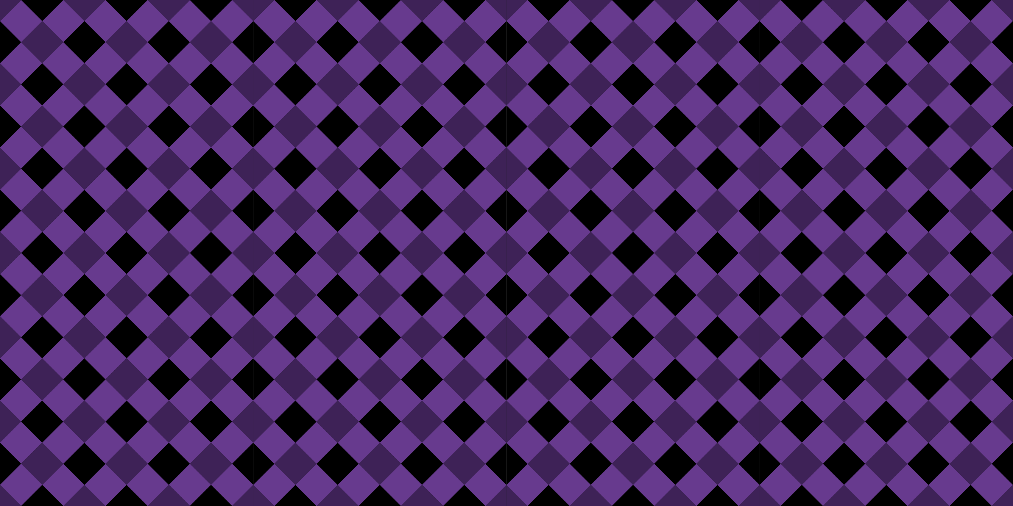 Purple Checkered Pattern geometric vinyl rug - TenStickers