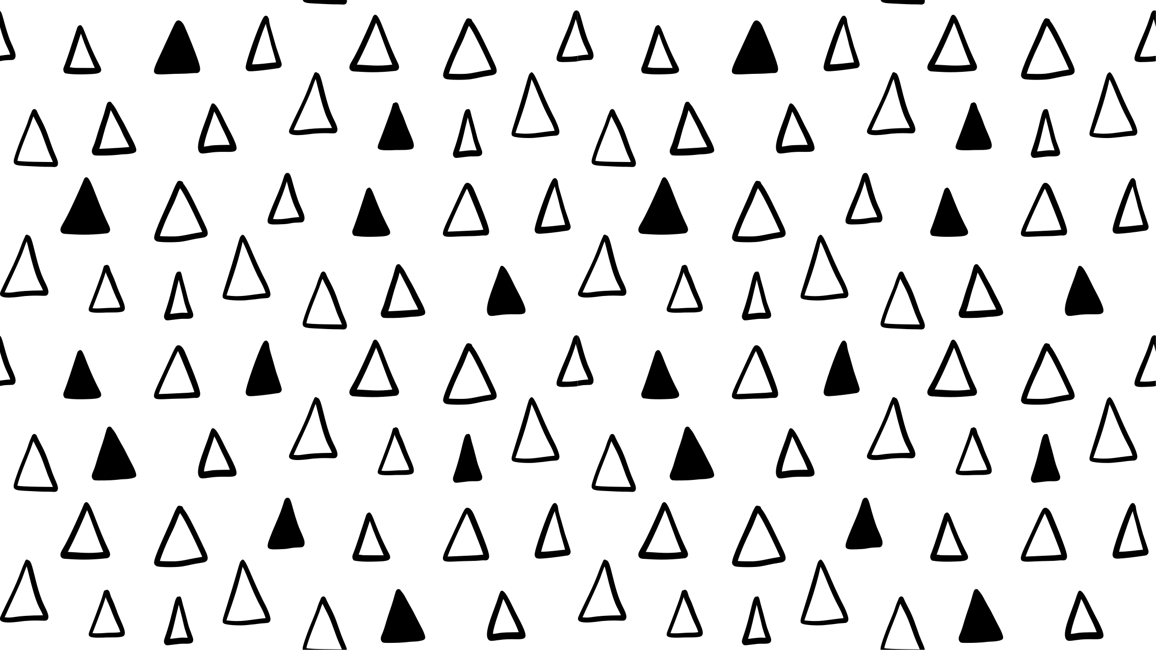 Star vinyl rug with triangle patterns - TenStickers