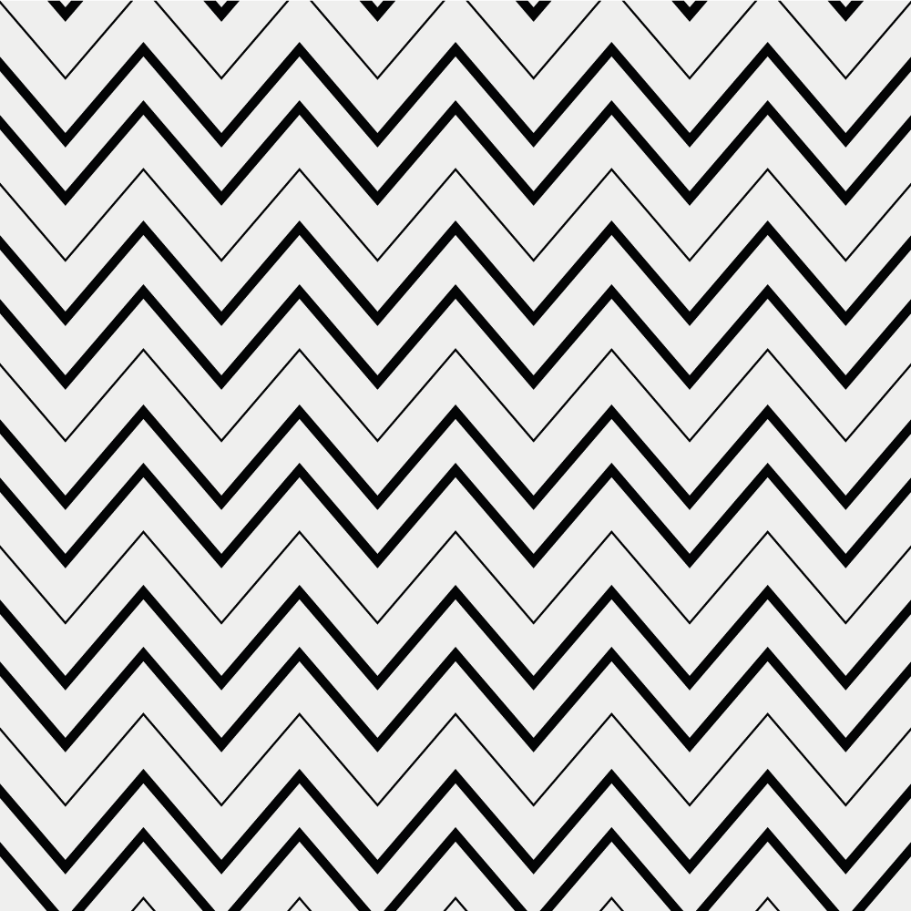Minimal vinyl rug in chevron pattern - TenStickers