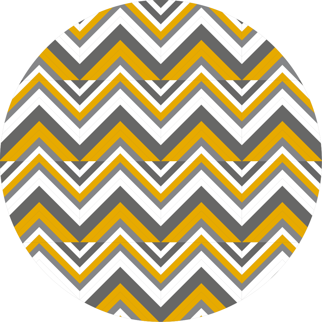 Chevron Stripe Style geometric vinyl rug - TenStickers