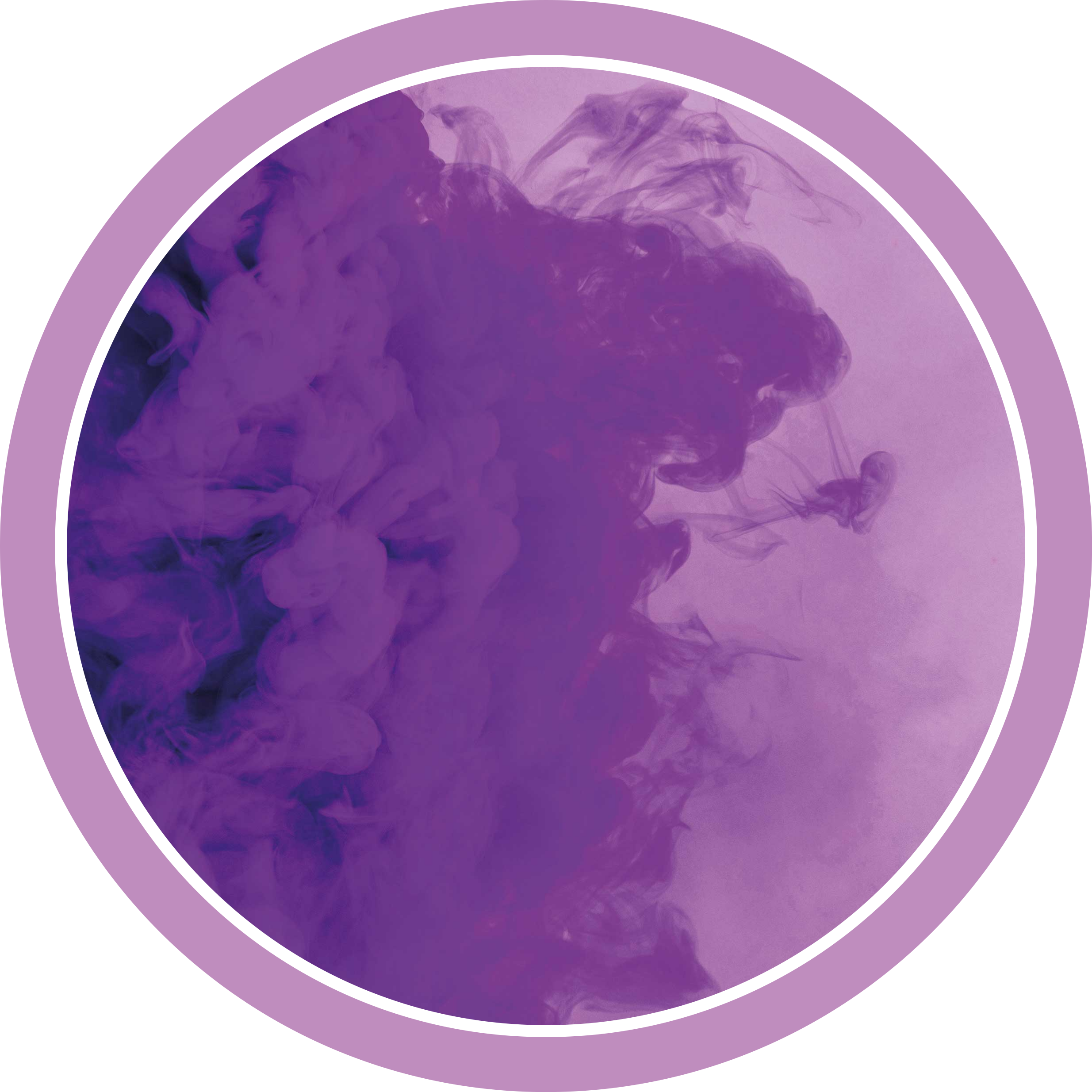 Abstract heavy purple cloud of haze modern rug - TenStickers