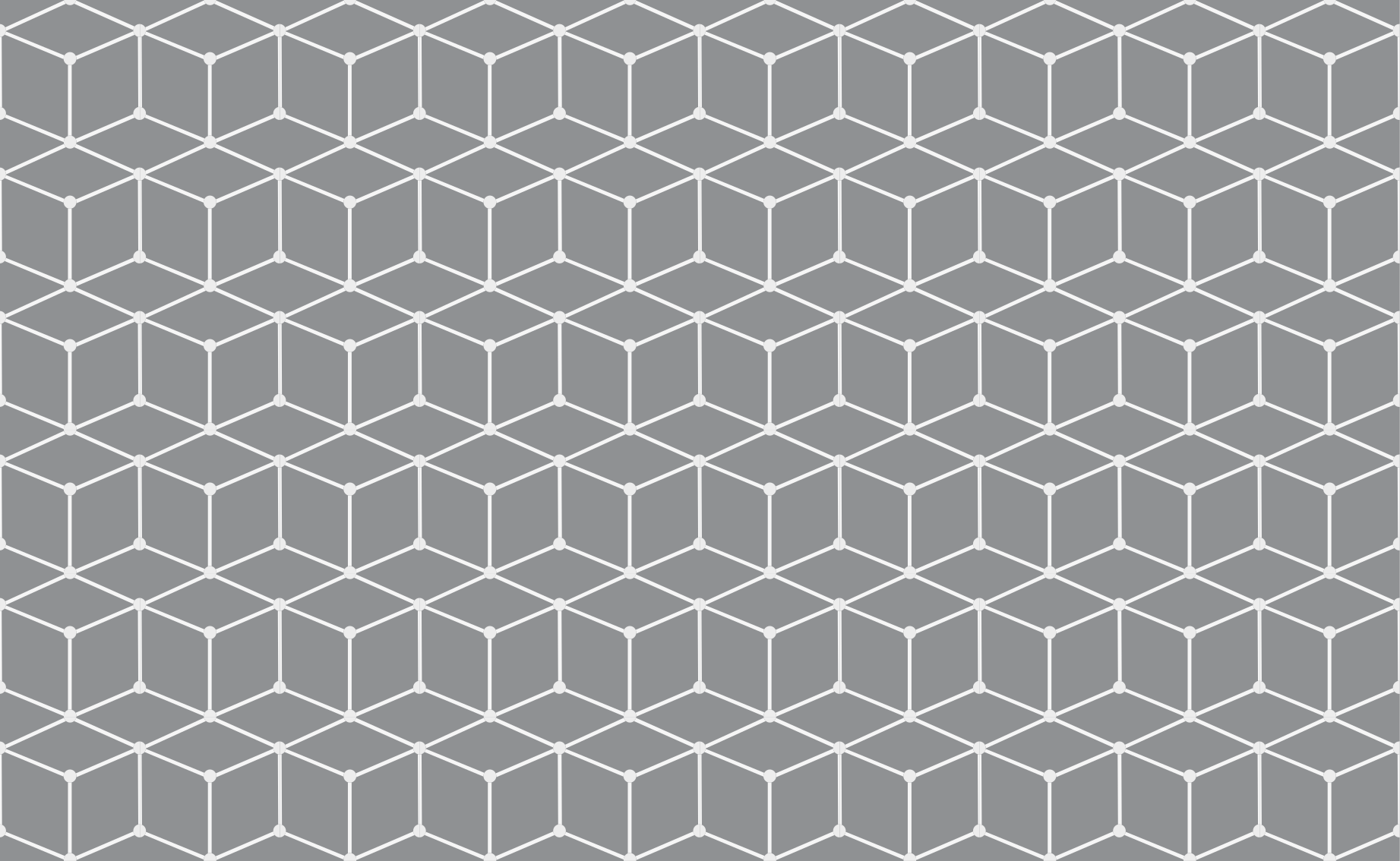 Geometric vinyl rug with gray elegant pattern - TenStickers