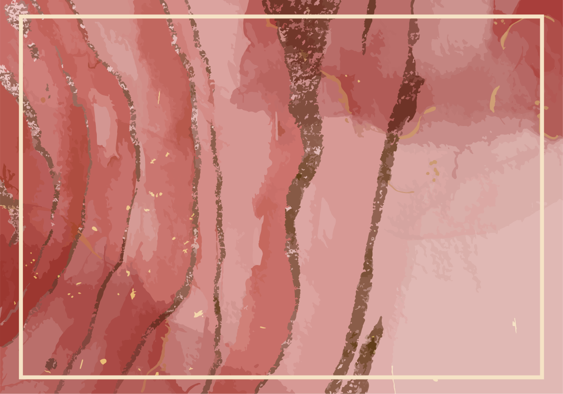 Elegant Pink Swirls marble vinyl rug - TenStickers