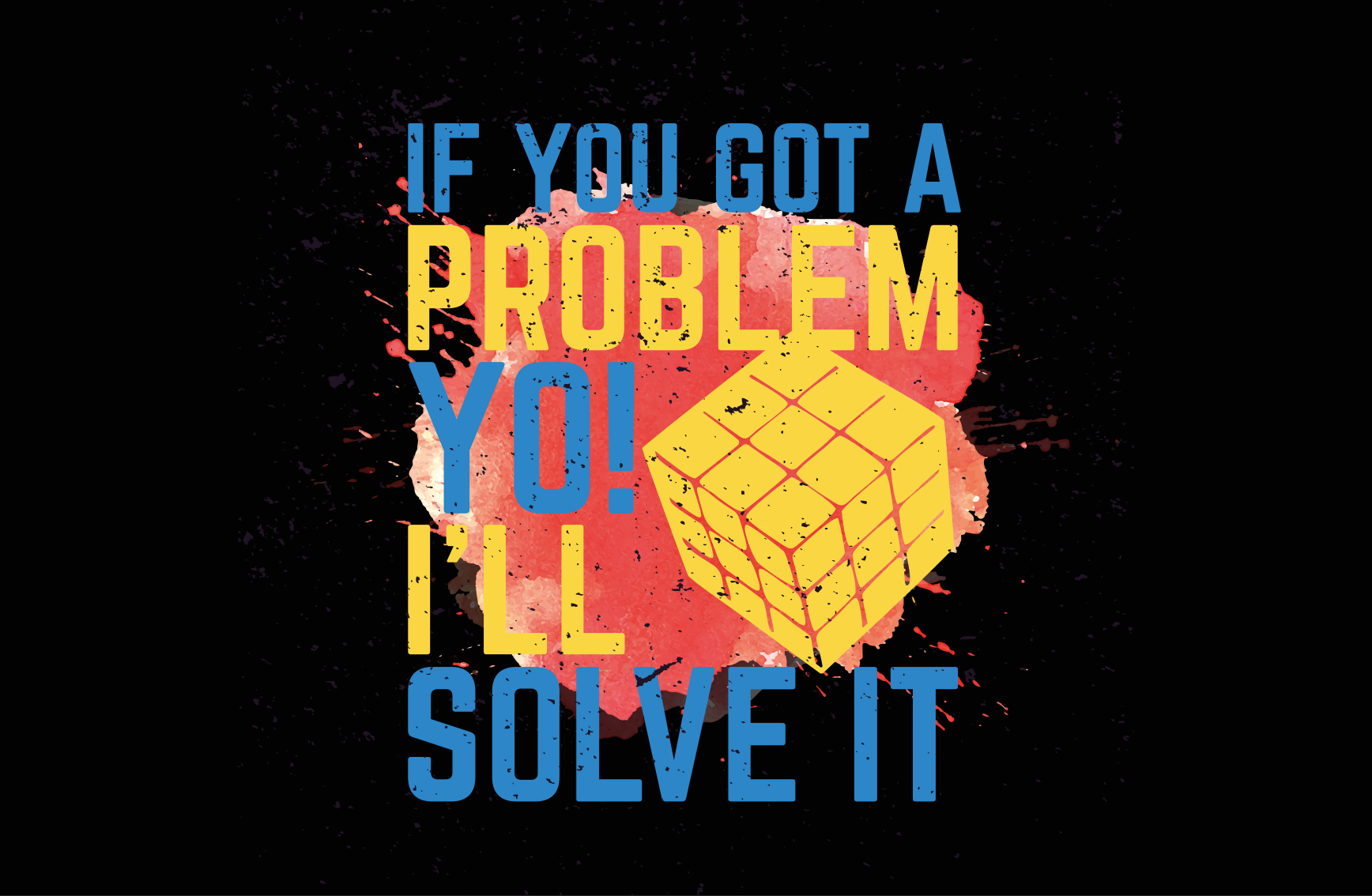 Problem Solving Message custom rug - TenStickers