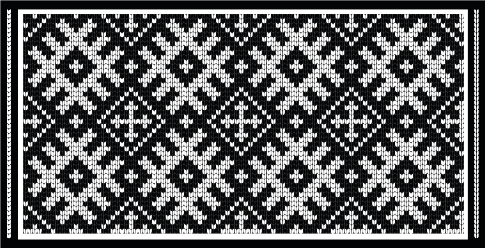 Nordic Inspired Pattern ethnic vinyl rug - TenStickers