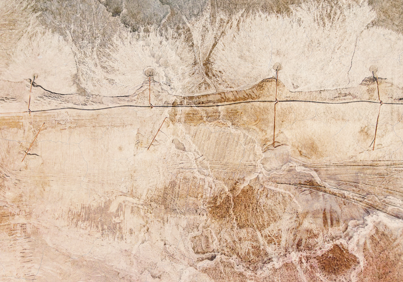 Stone effect vinyl rug with natural stone look - TenStickers