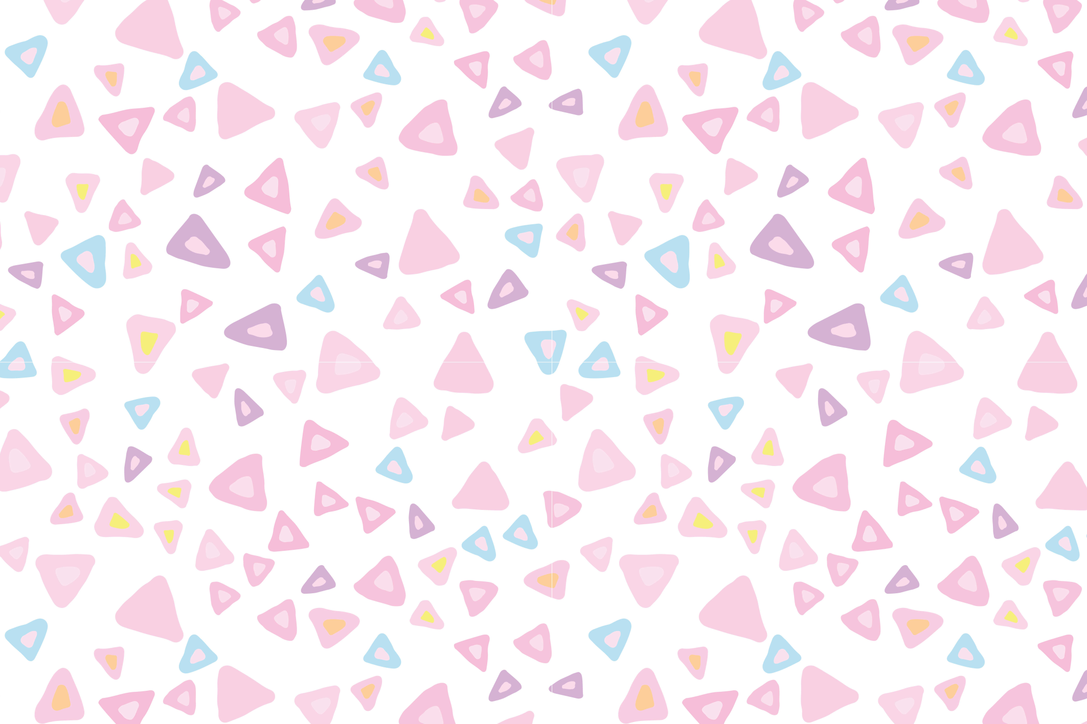 Colorful Triangular Elements kids vinyl rug - TenStickers