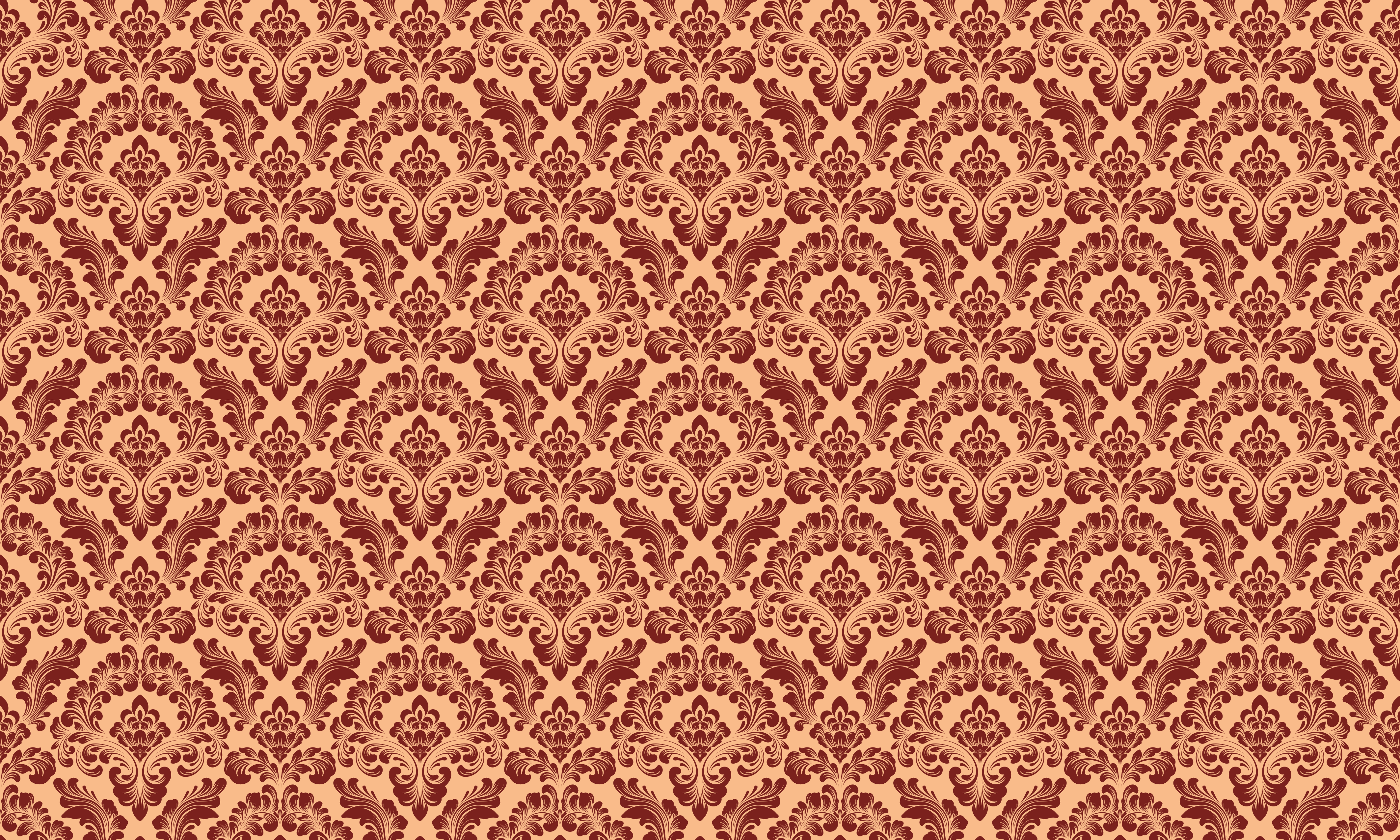 Baroque Pattern Elegance vintage vinyl rug - TenStickers