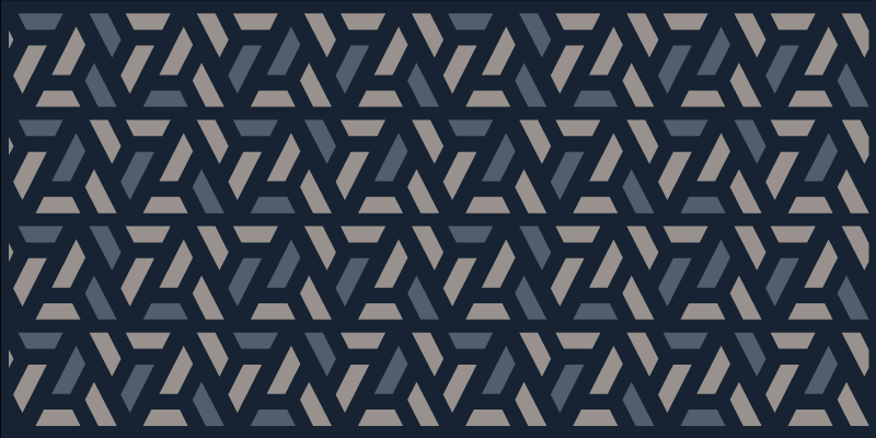 Interlocking Angles geometric rug - TenStickers