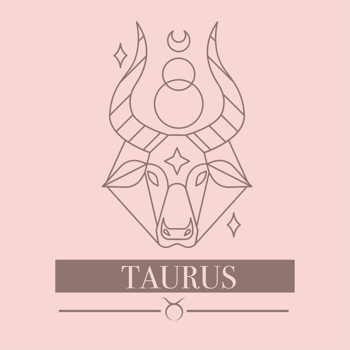 Taurus Zodiac Sign custom rug - TenStickers
