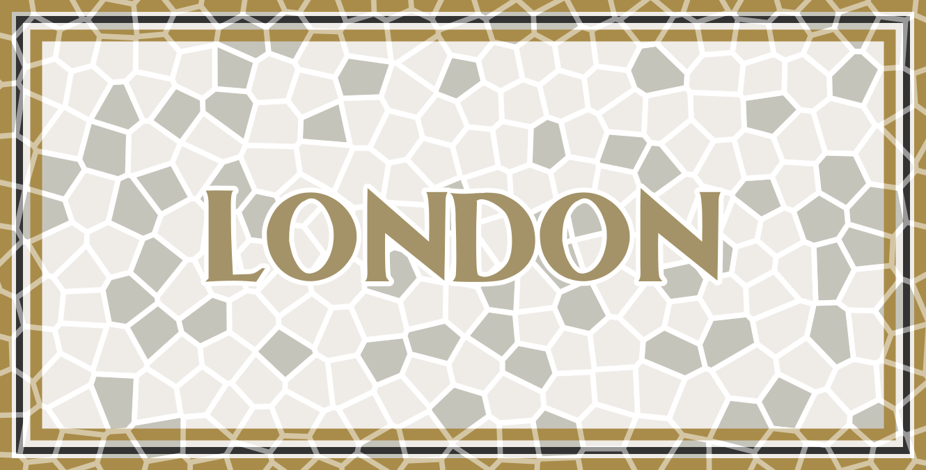 LONDON MOSAIC mosaic floor tiles - TenStickers