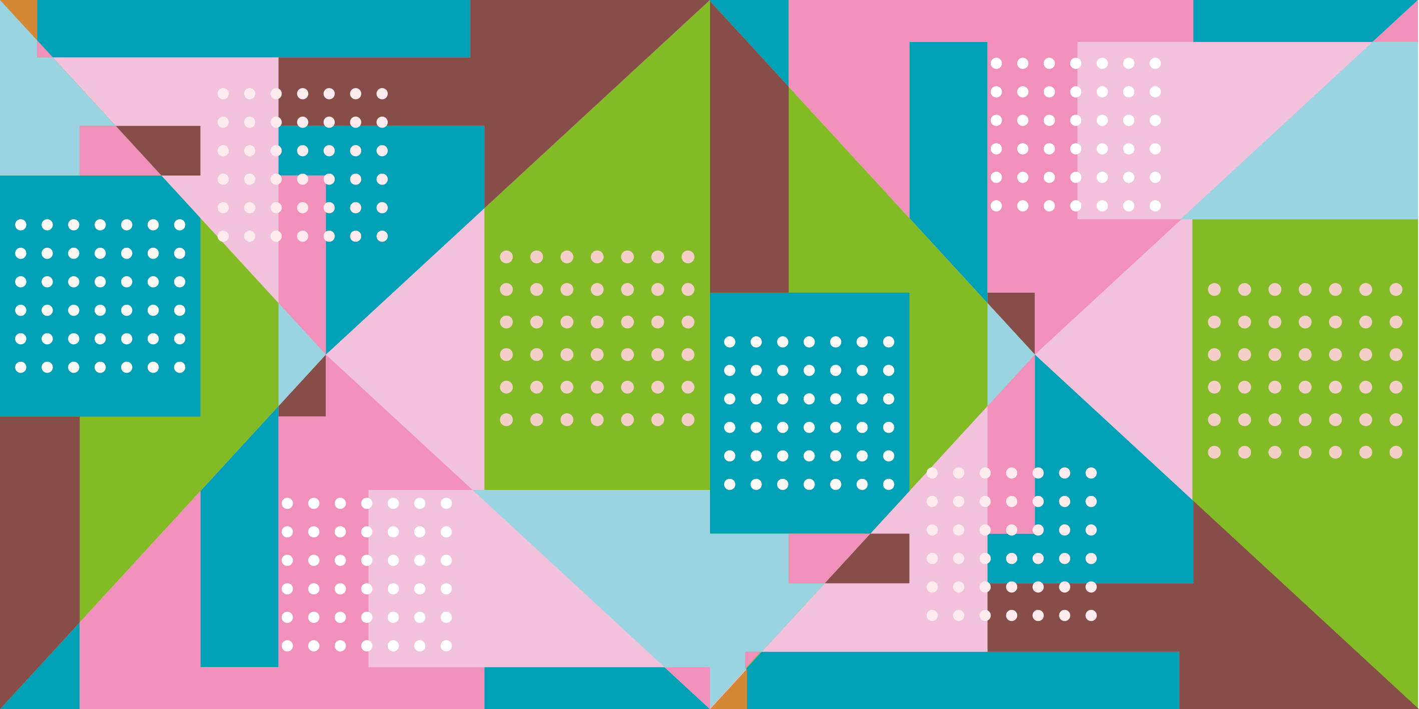 Geometric Shapes Fusion geometric rug - TenStickers