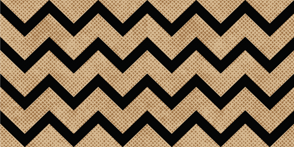 Hollywood-regency zigzag lines stripes carpet - TenStickers