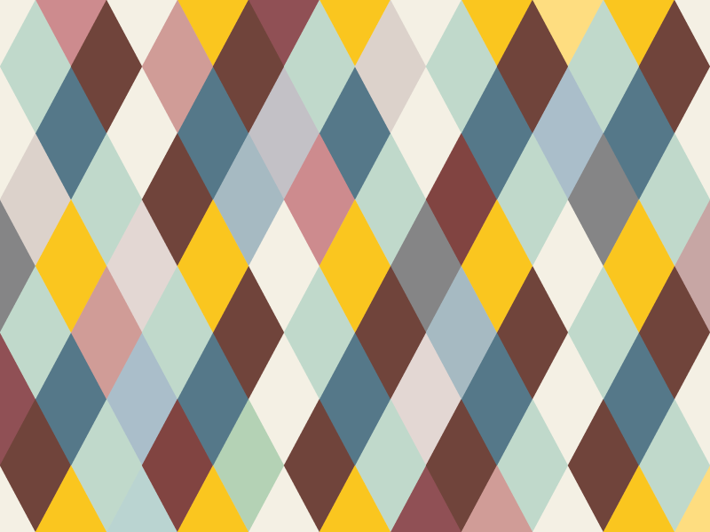 Geometric Patterned Floor Covering geometric vinyl rug - TenStickers