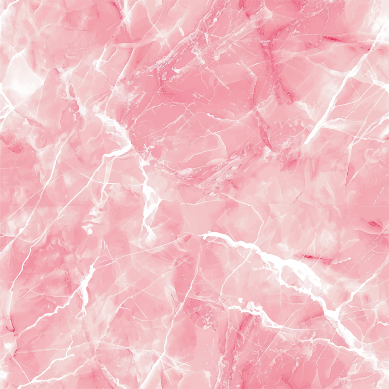 Pink pastel shade marble vinyl rug - TenStickers