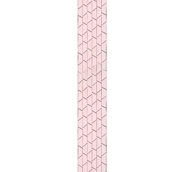 Pink wallpaper with a textured motif - TenStickers