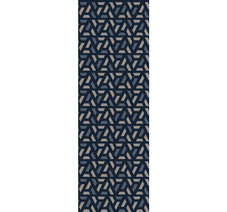 Dynamic Pattern Arrangement wallpaper geometric - TenStickers