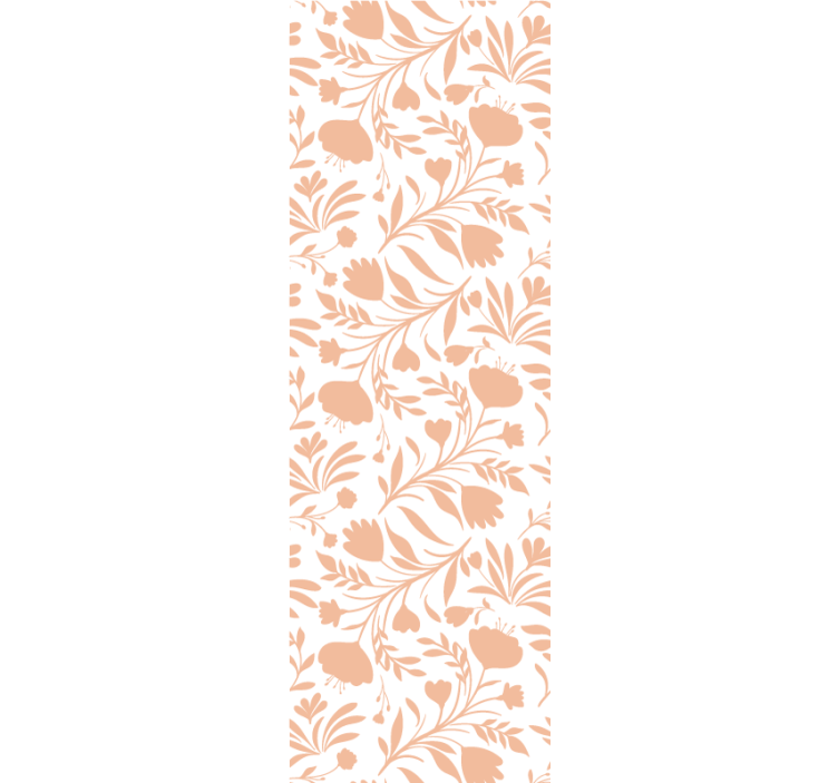 Floral Spring Vibes flowers wallpaper - TenStickers