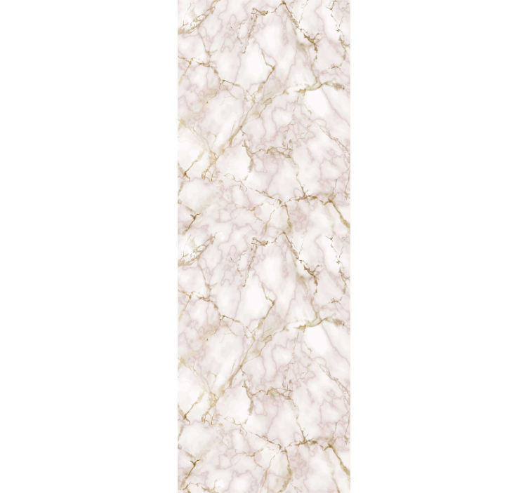 Marble effect wallpaper in pink tone - TenStickers