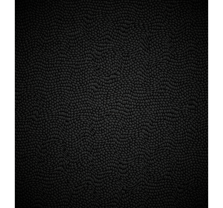 Black fur imitation animals wallpaper - TenStickers