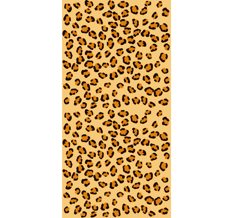 Cheetah print animals wallpaper - TenStickers