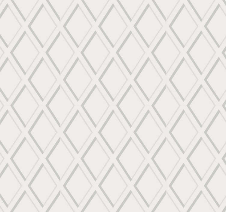 Hallway wallpaper 3d rhombus hamptons design - TenStickers