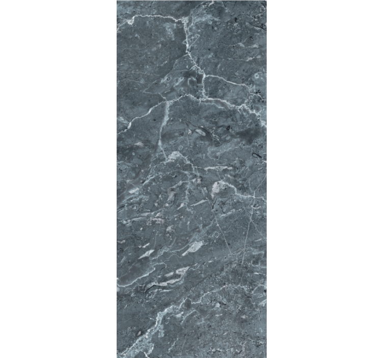 Marble effect wallpaper in modern grey marble - TenStickers