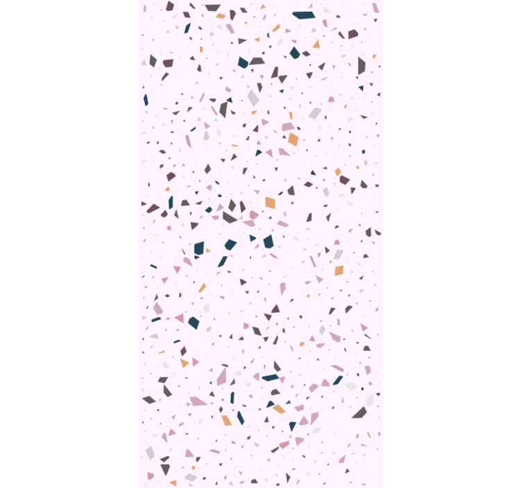 Marble effect wallpaper colorful geometric shards - TenStickers