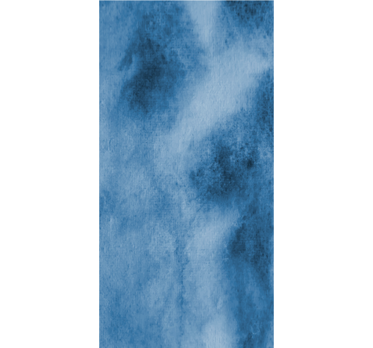 Marble effect wallpaper sleek blue texture - TenStickers