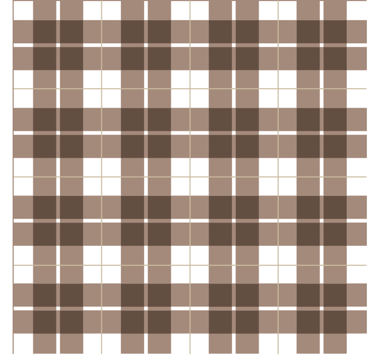 Tile effect wallpaper earthy tones check - TenStickers