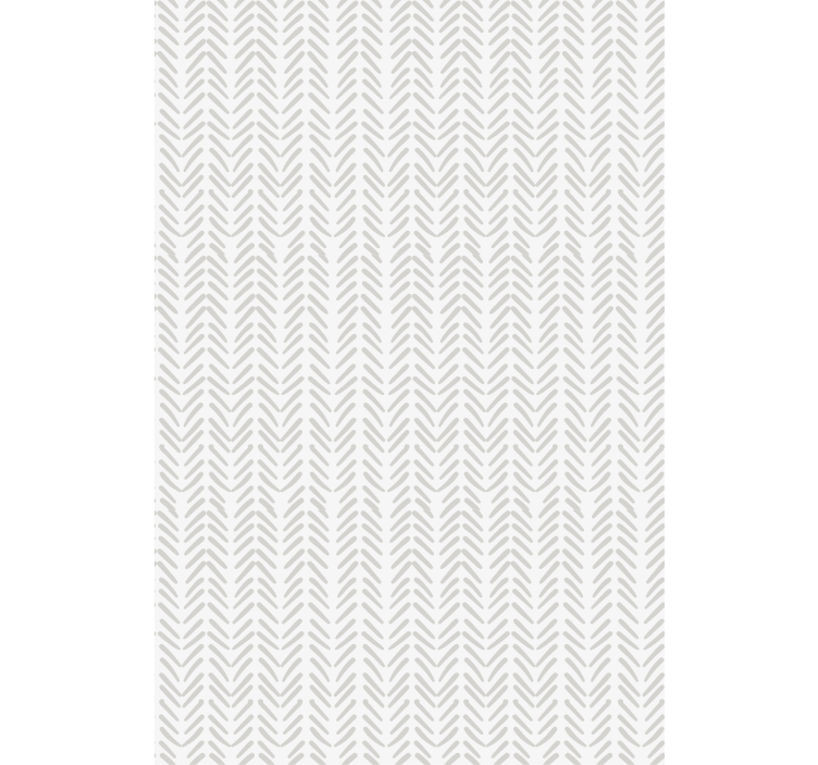 Nordic wallpaper grey abstract zig zag lines - TenStickers