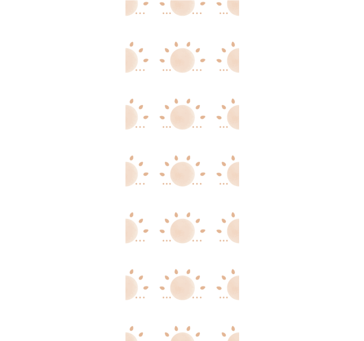 Nordic wallpaper abstract minimal sun - TenStickers