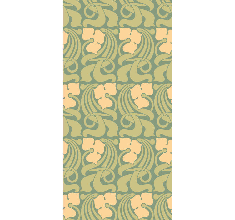 Classic wallpaper art nouveau design - TenStickers