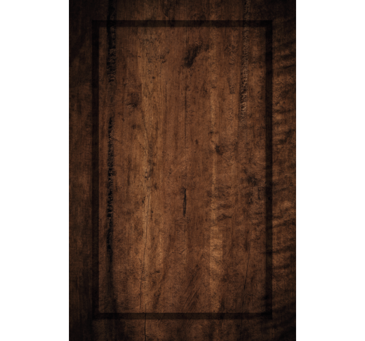 Rustic wallpaper wooden plank design - TenStickers