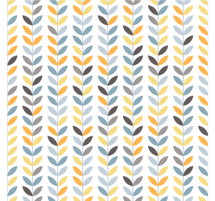 Nordic wallpaper with nordic patterns - TenStickers