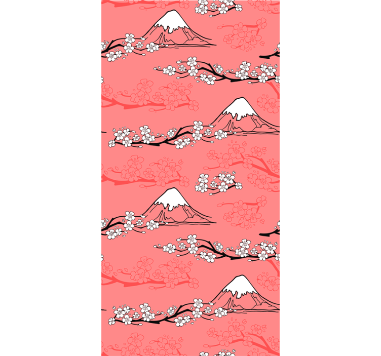 Spring wallpaper of a tree - TenStickers