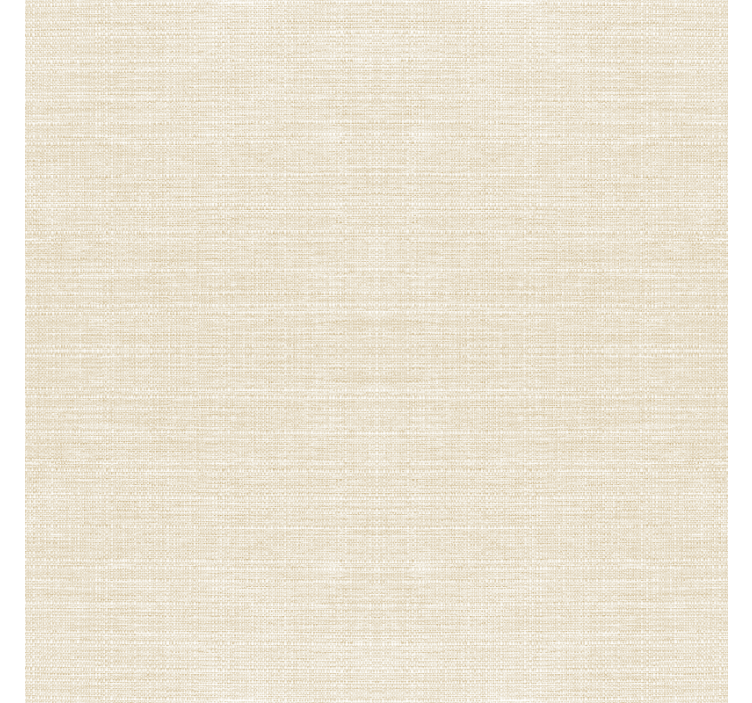 Living area wallpaper thin jute beige design - TenStickers