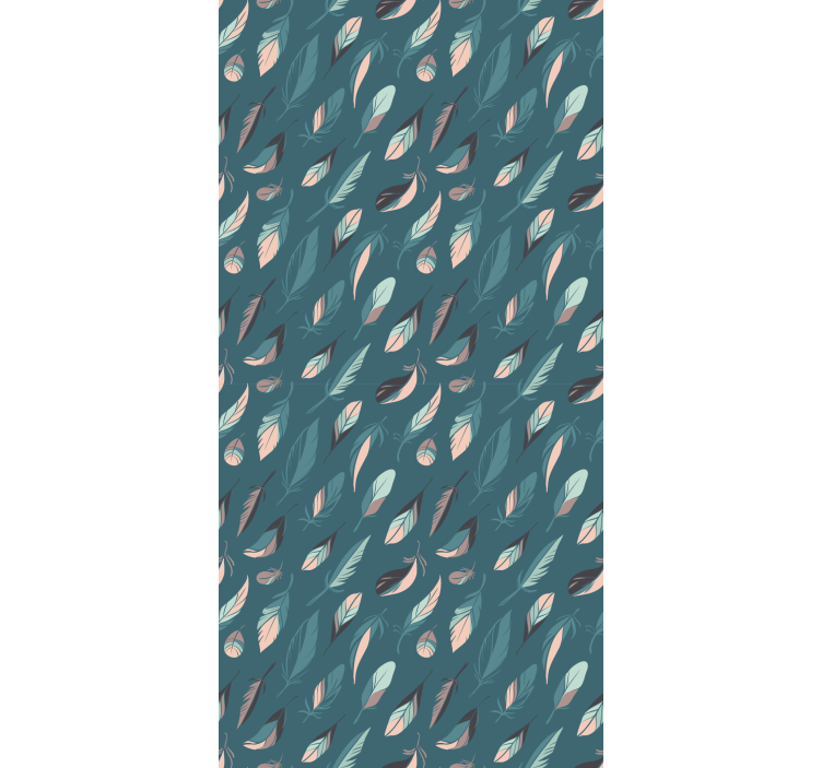 Contemporary wallpaper hand-drawn vintage pattern - TenStickers