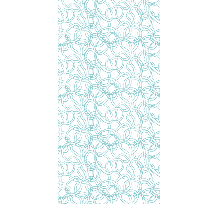 Contemporary wallpaper abstract circular design - TenStickers