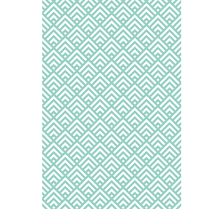 Contemporary wallpaper geometric arrow design - TenStickers