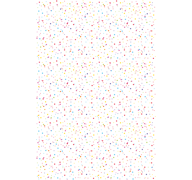 Contemporary wallpaper vibrant dot design - TenStickers