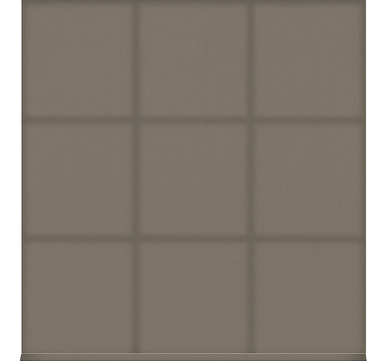 Wallpaper for dining area in cool brown tone - TenStickers