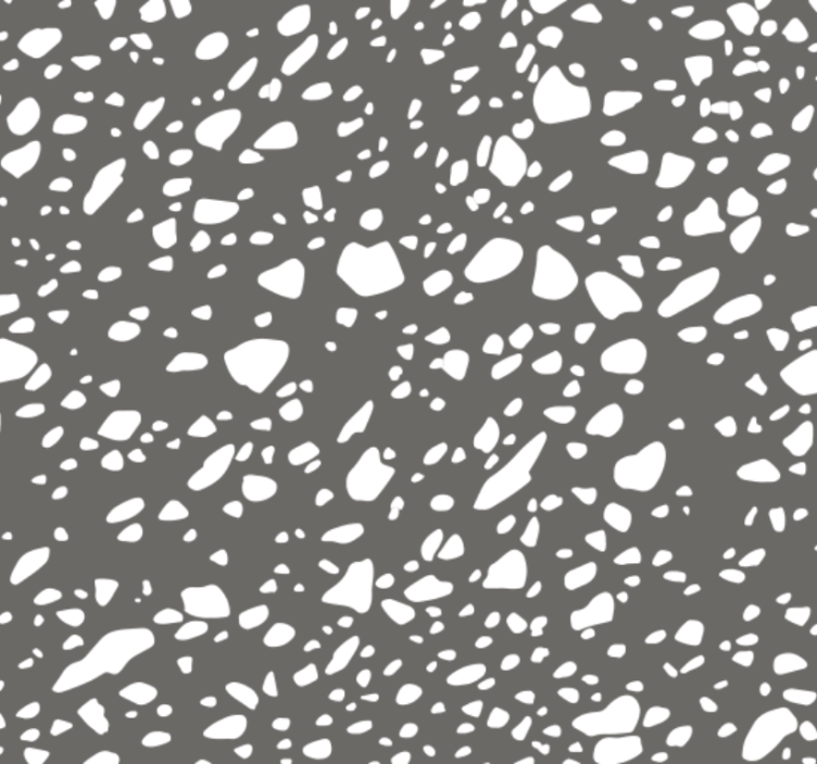 Bathroom wallpaper with stone-like design - TenStickers