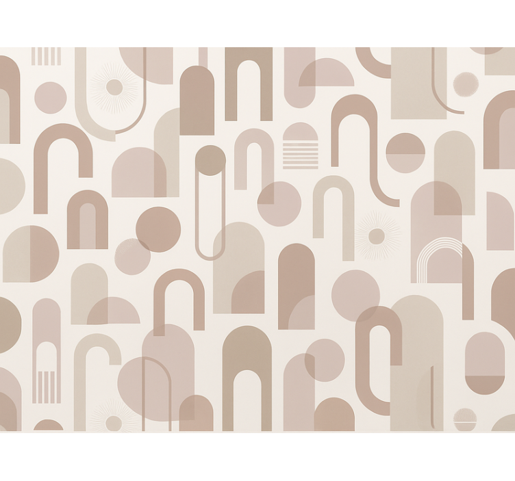 Master bedroom wallpaper contemporary design - TenStickers