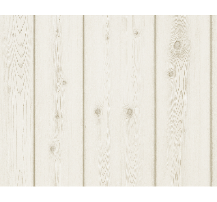 Living area wallpaper whitewashed wood design - TenStickers
