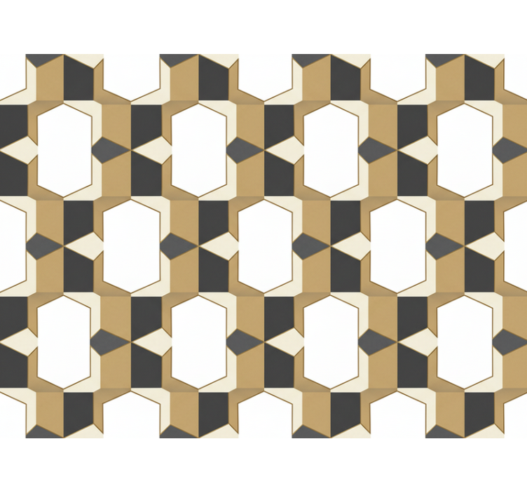 Classic wallpaper checkered pattern design - TenStickers